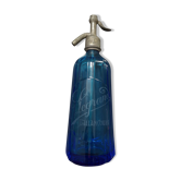 Old syphon bistro blue water of Seltz Art Nouveau Art Deco 1900 TBE n° 2