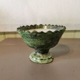 Bougie dans bol Tamegroute. Menthe