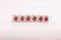 Lot of 6 Seltmann Weiden porcelain espresso cups - Red apple design - A