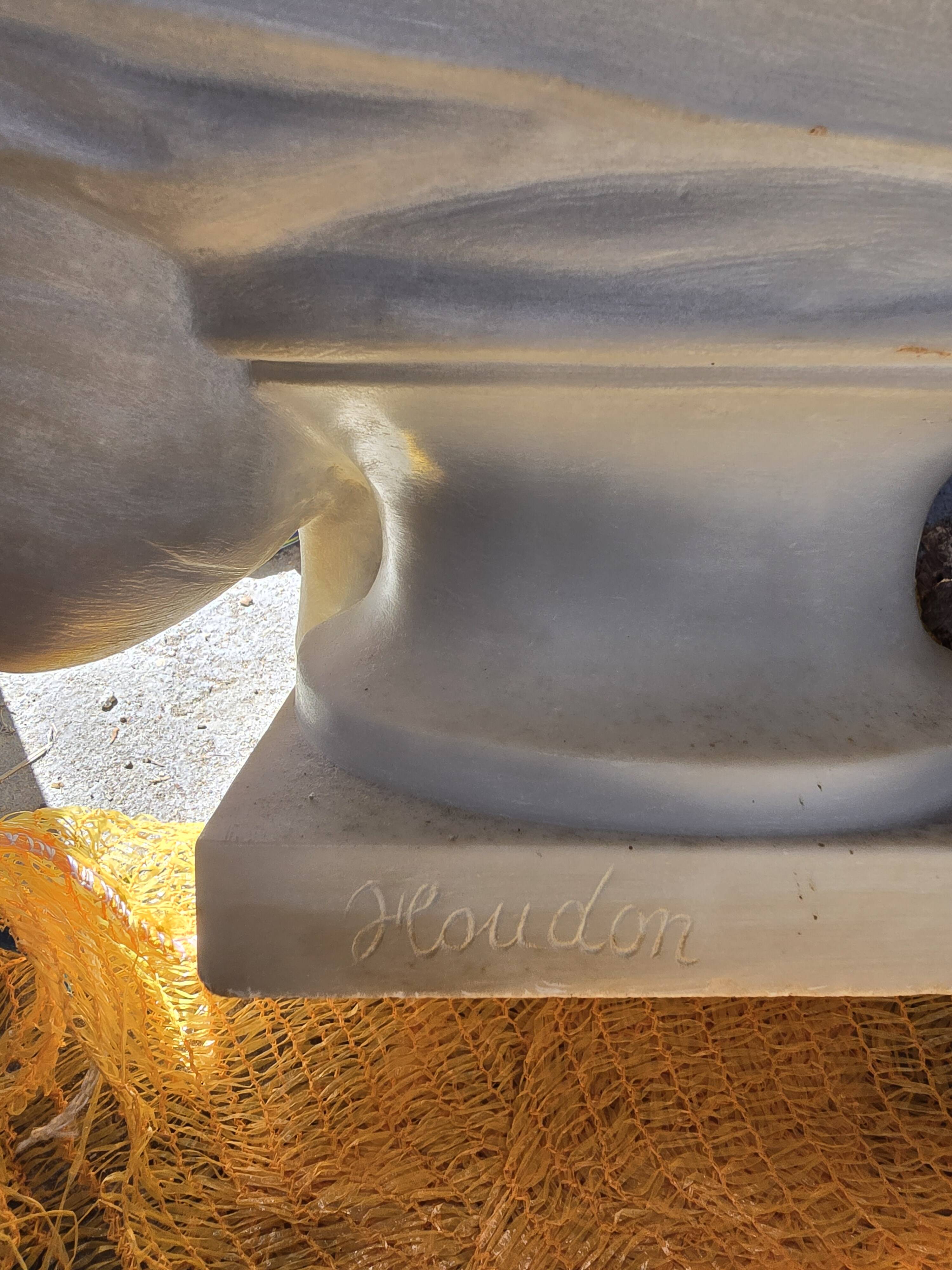 Marble bust by Houdon