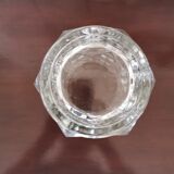 Chiseled glass vase pattern radiance