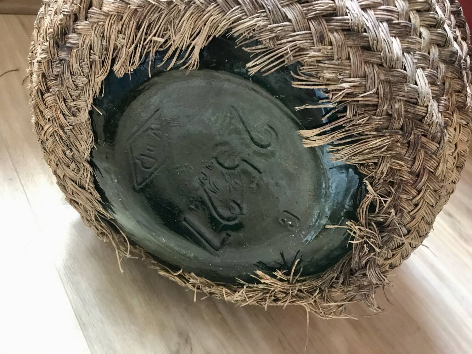 Dame Jeanne clissée osier