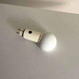 White Vintage Plug-in Lamp