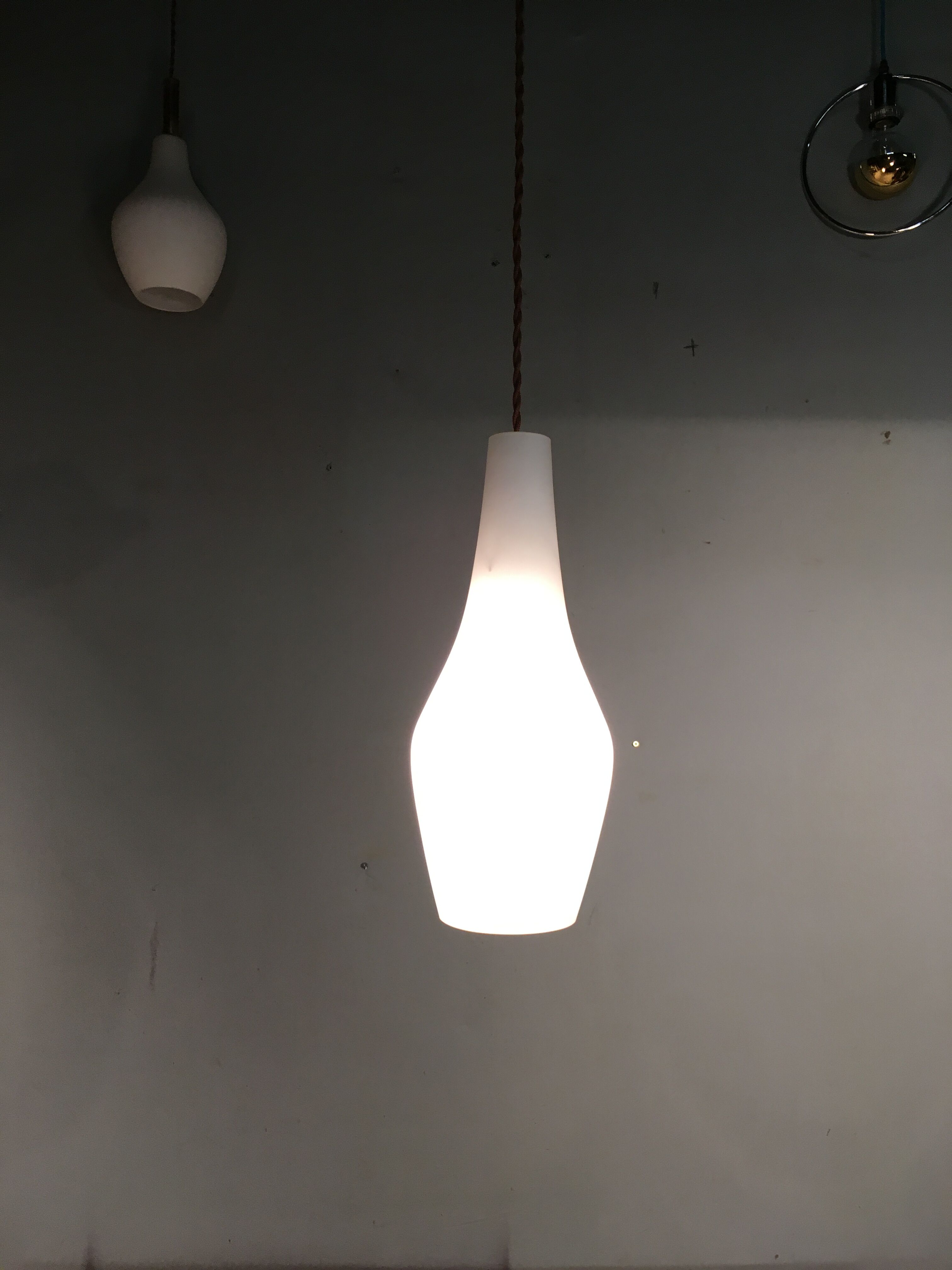 Scandinavian opaline 1960's