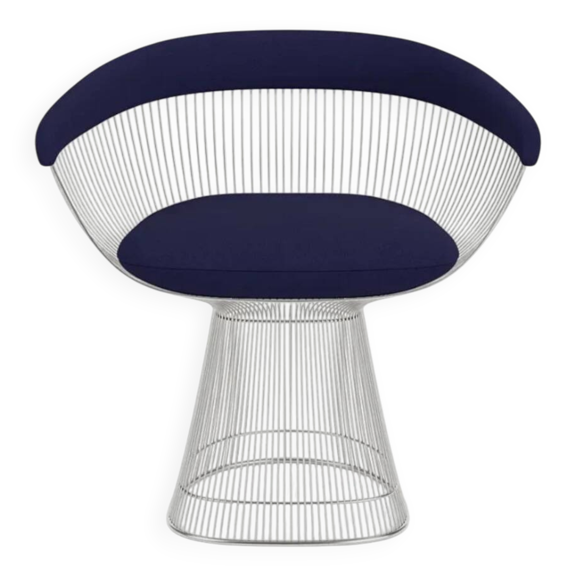 Blue Warren Platner chair