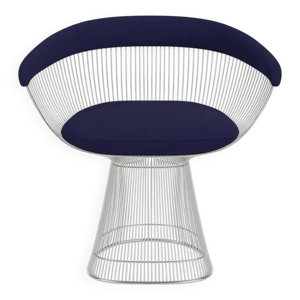 Chaise warren platner bleue