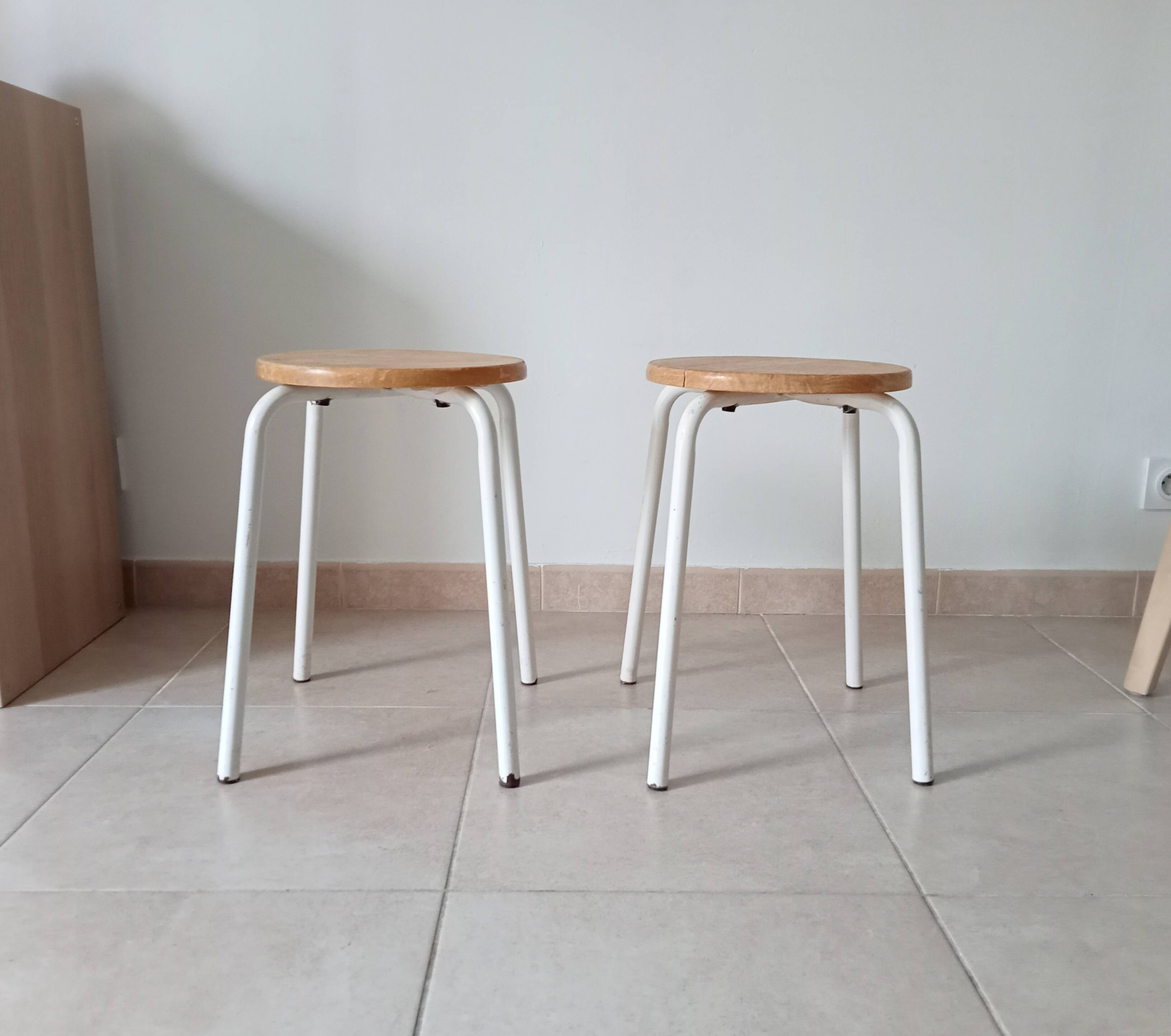 Pair of vintage stools