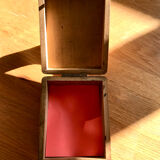 Victorian wooden box Mauchline late 19th century