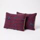 Set of 2 vintage kilim cushion covers 38x58 cm