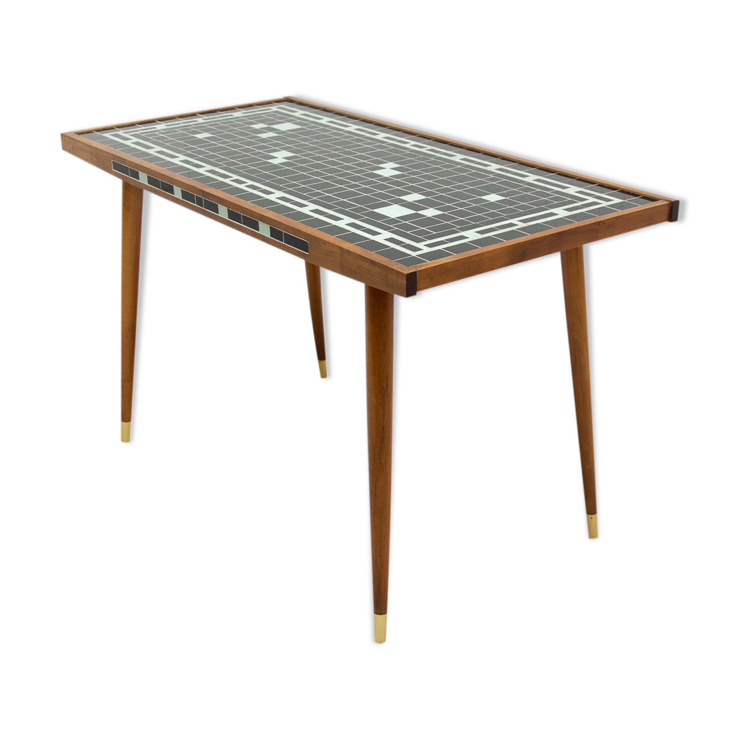 Mid century mosaic coffee table, Germany, 1968