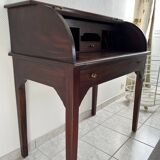Mahogany cylinder secretary