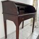 Mahogany cylinder secretary