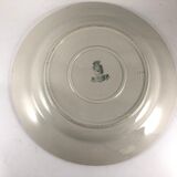 Plat de service rond ancien Gien model Etrusque terre de fer