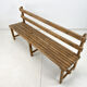 Vintage Wooden Dining Set of Bench & 3 Chairs