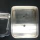 Butter dish silver plated butter/cheese dish with silver metal lid