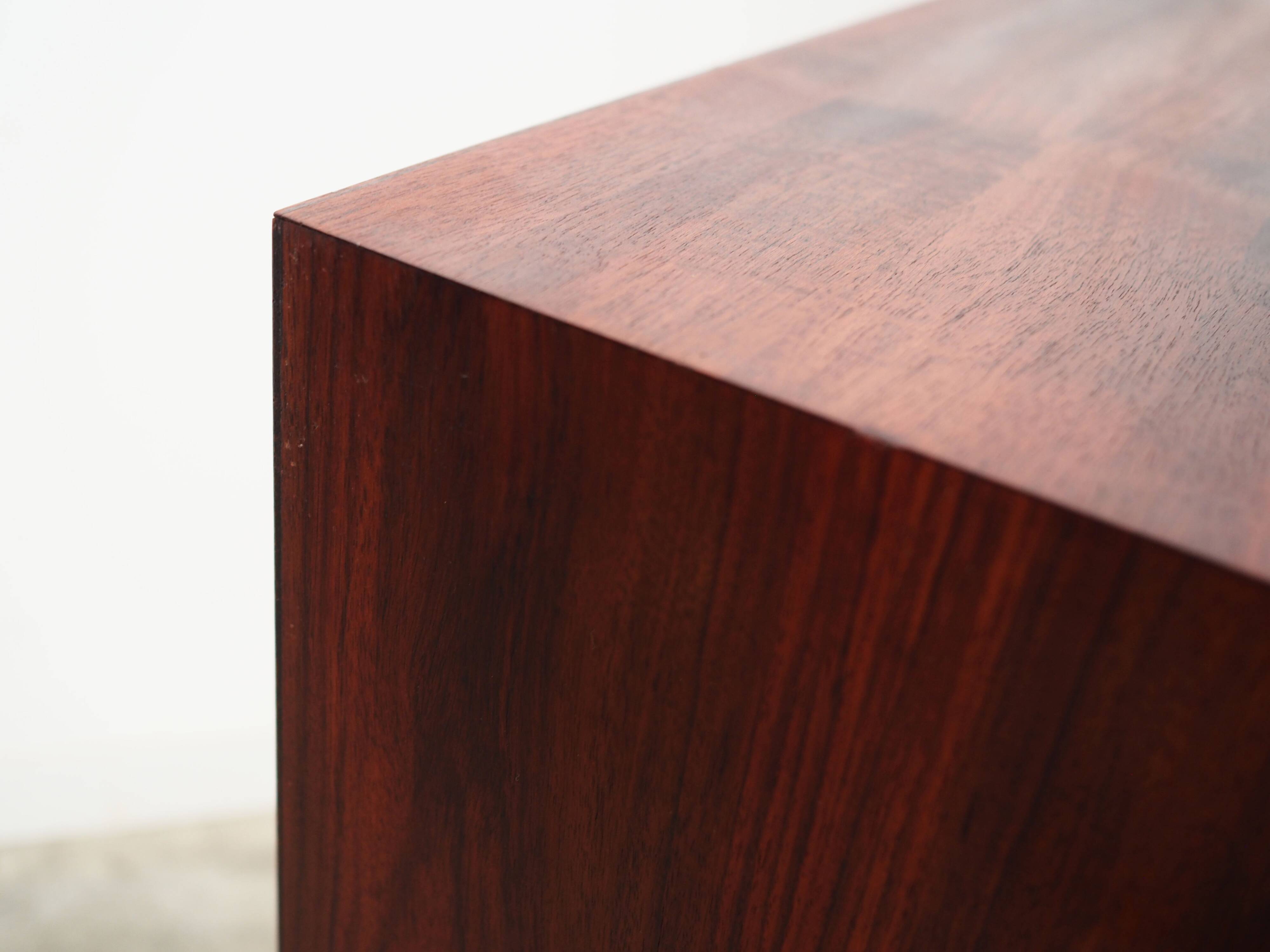 Rosewood bookcase, Danish design, 1970s, manufacture: Brouer