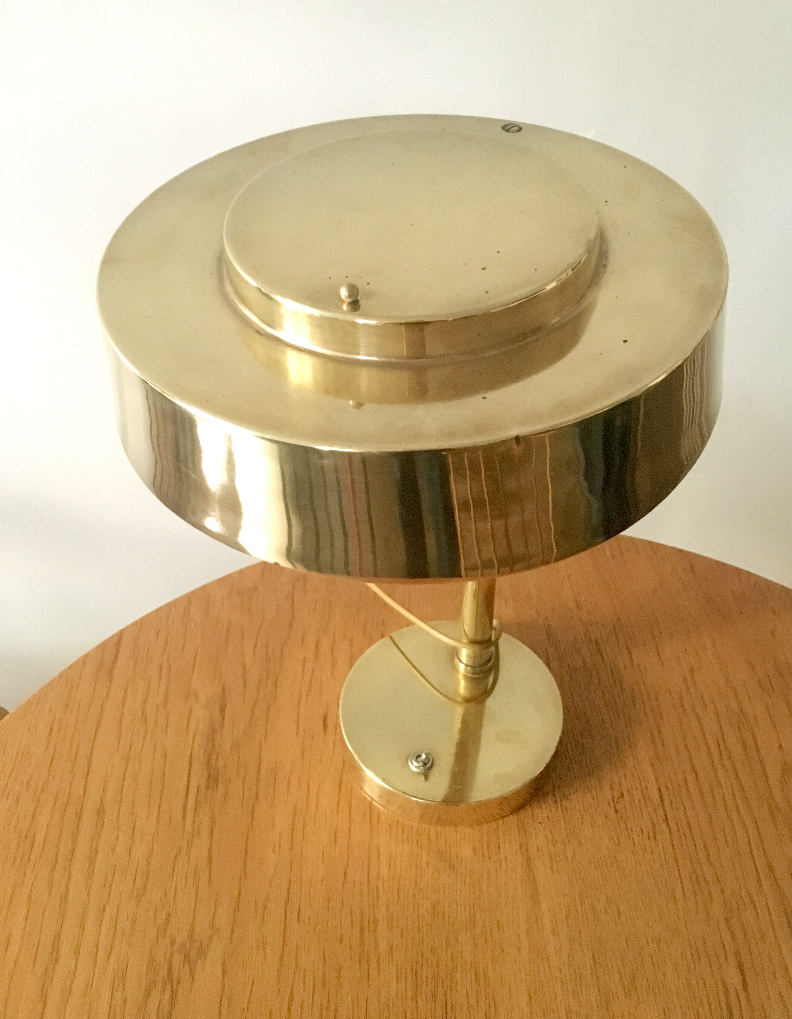 1940-1950 brass lamp
