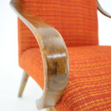 1960s Beech Armchair, Czechoslovakia