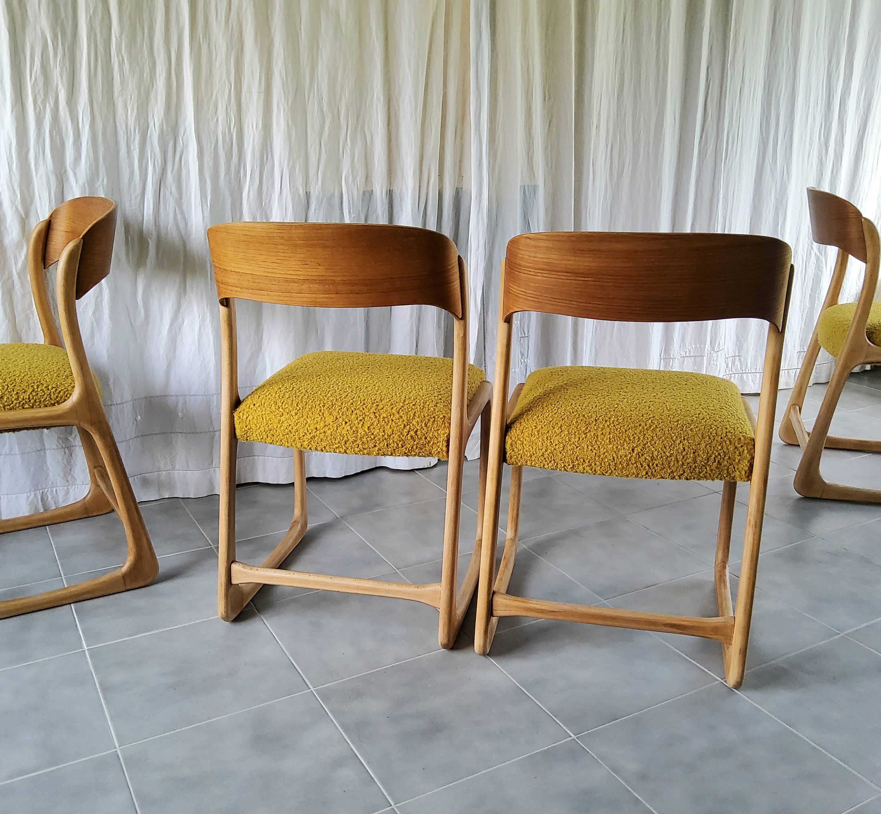 Baumann Sled Chair Set