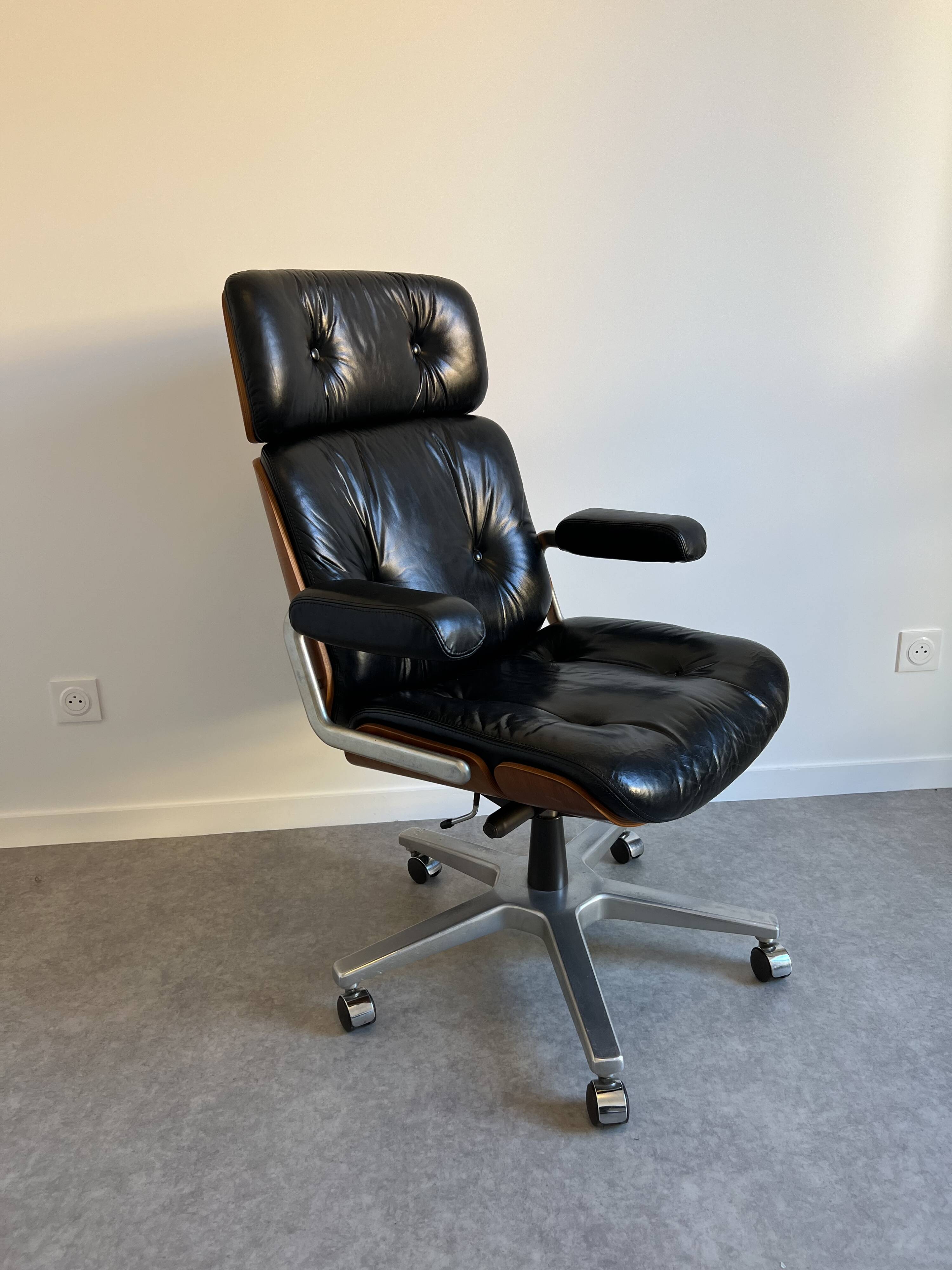 Stoll Giroflex Office Chair by Karl Dittert 1970s Vintage