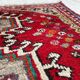 Thick wool oriental rug 112 × 144 cm