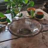 Coupe verre fumé 80's