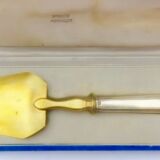 Pie shovel / cake, art deco - sterling silver - neck neck original box