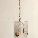 Murano glass ceiling lamp. Italy, 1970s.