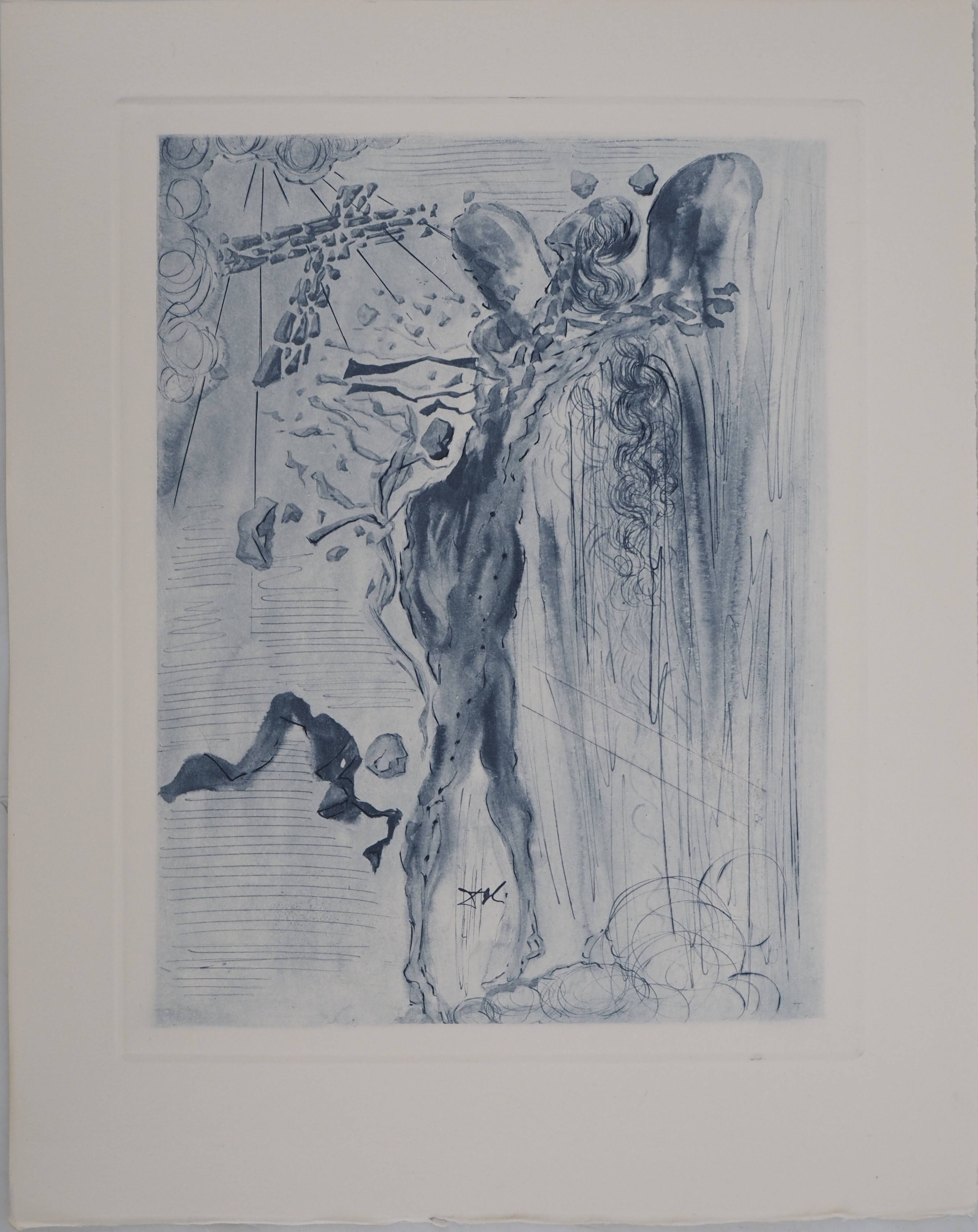 Salvador Dali: Divine Comedy, The Radiance of Glorious Bodies, signed engraving