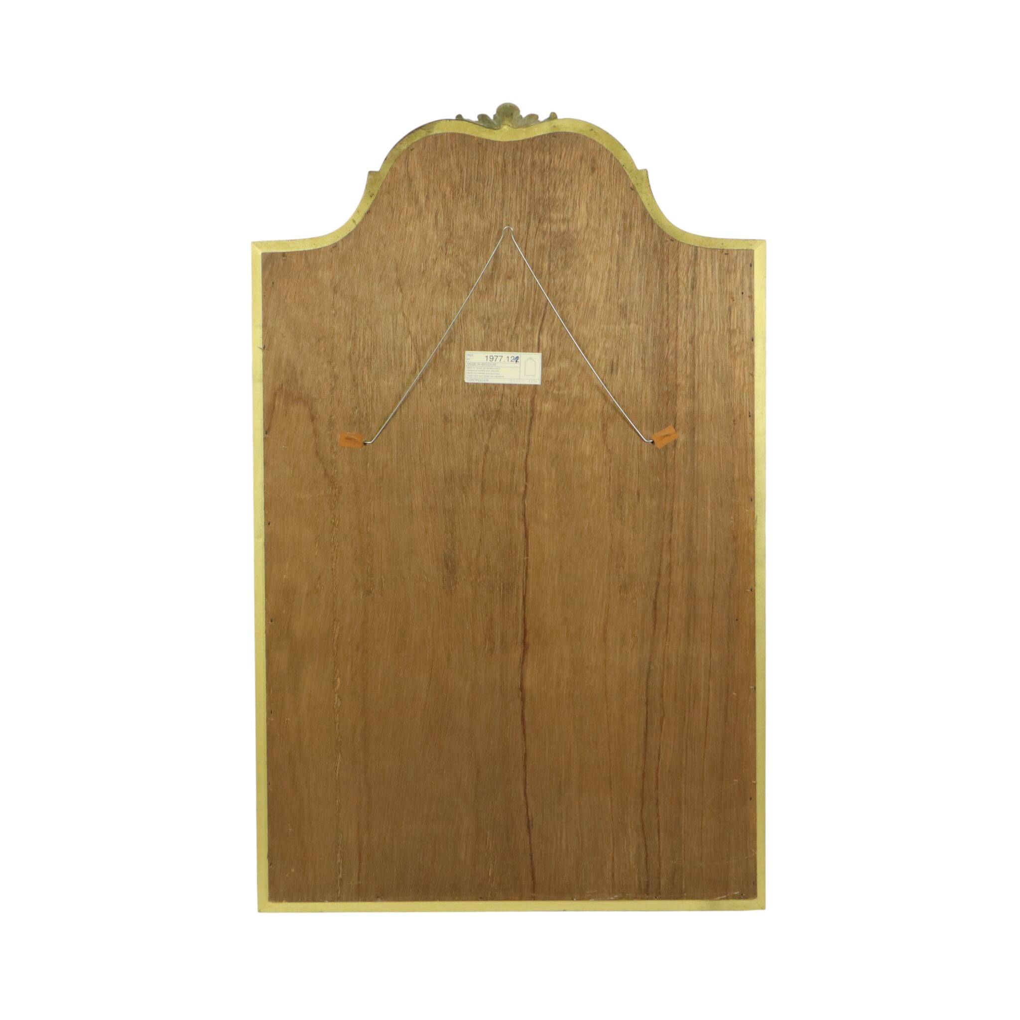 Miroir Deknudt doré classique, style baroque, 104 cm
