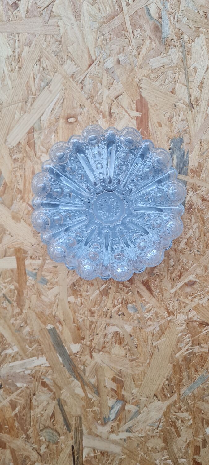 Chiseled glass ceiling light