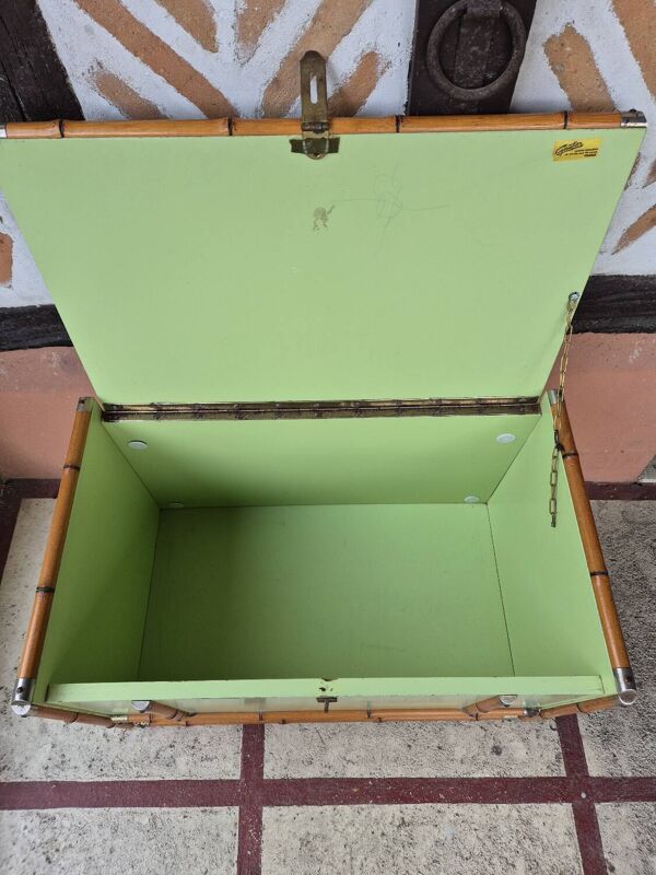 Coffre à jouets Gautier vintage 1980