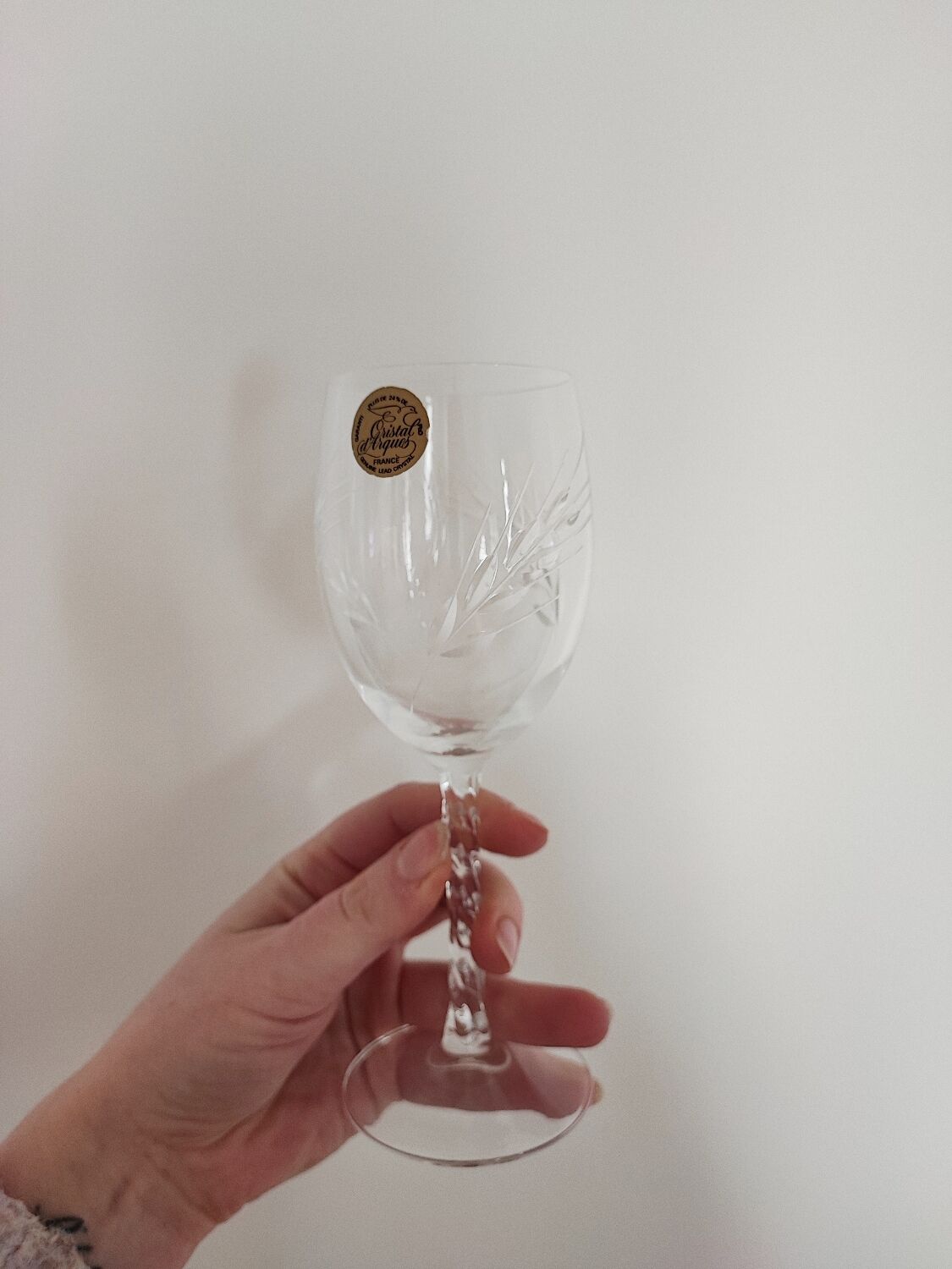 12 Arques crystal glasses model Epi