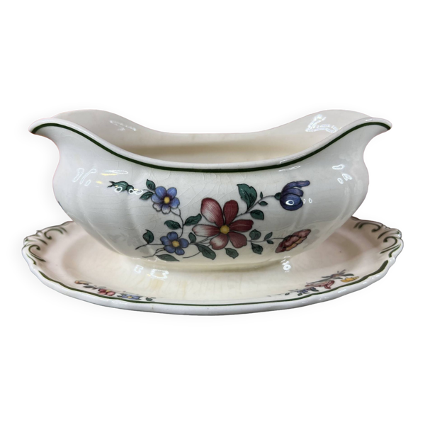 Saucière Villeroy Boch avec son dormant