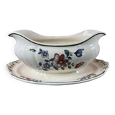 Villeroy Boch sauce boat with its frame