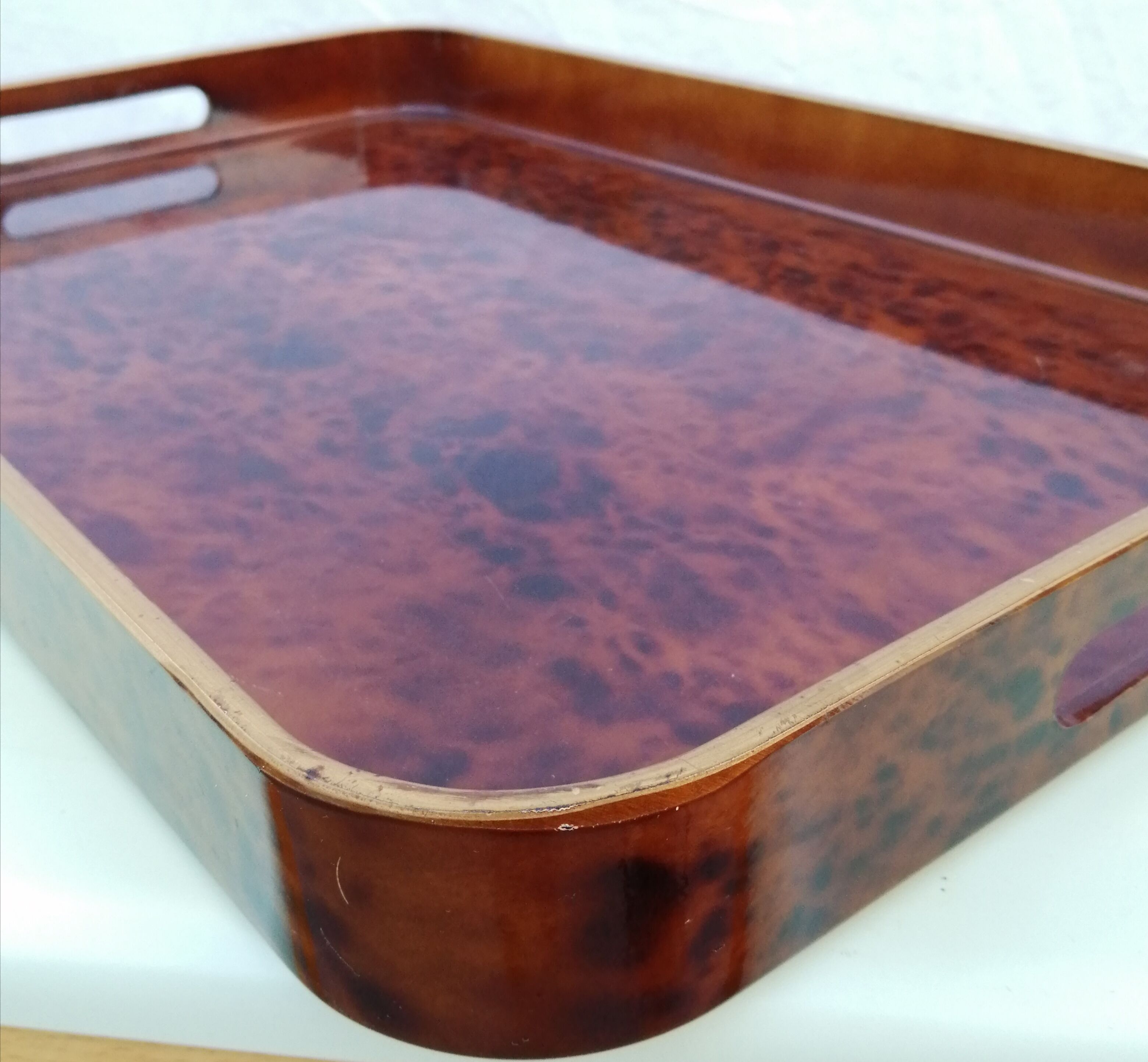 Lancel Paris serving tray vintage 1970