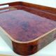 Plateau de service Lancel Paris vintage 1970