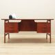 Bureau en teck, design danois, années 1970, fabrication : Omann Jun