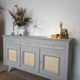 Vintage grey and canning sideboard