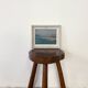 Painting "Seaside", oil on strong cardboard.