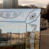 Large Venetian style mirror from the 60s