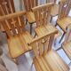 Göran Malmvall, Ensemble '8' with pine chairs, Sportstugemöbler / Scandinavian Modernity