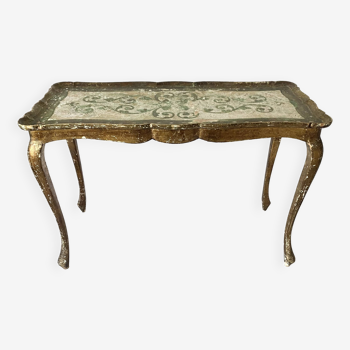 Florentine style table, plant holder