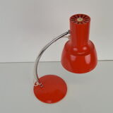 Mid-century Red Table Lamp/Napako designed by Josef Hurka,1970's.