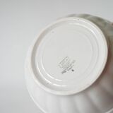 Digoin Sarreguemines green salad bowl, Avila model, 1940