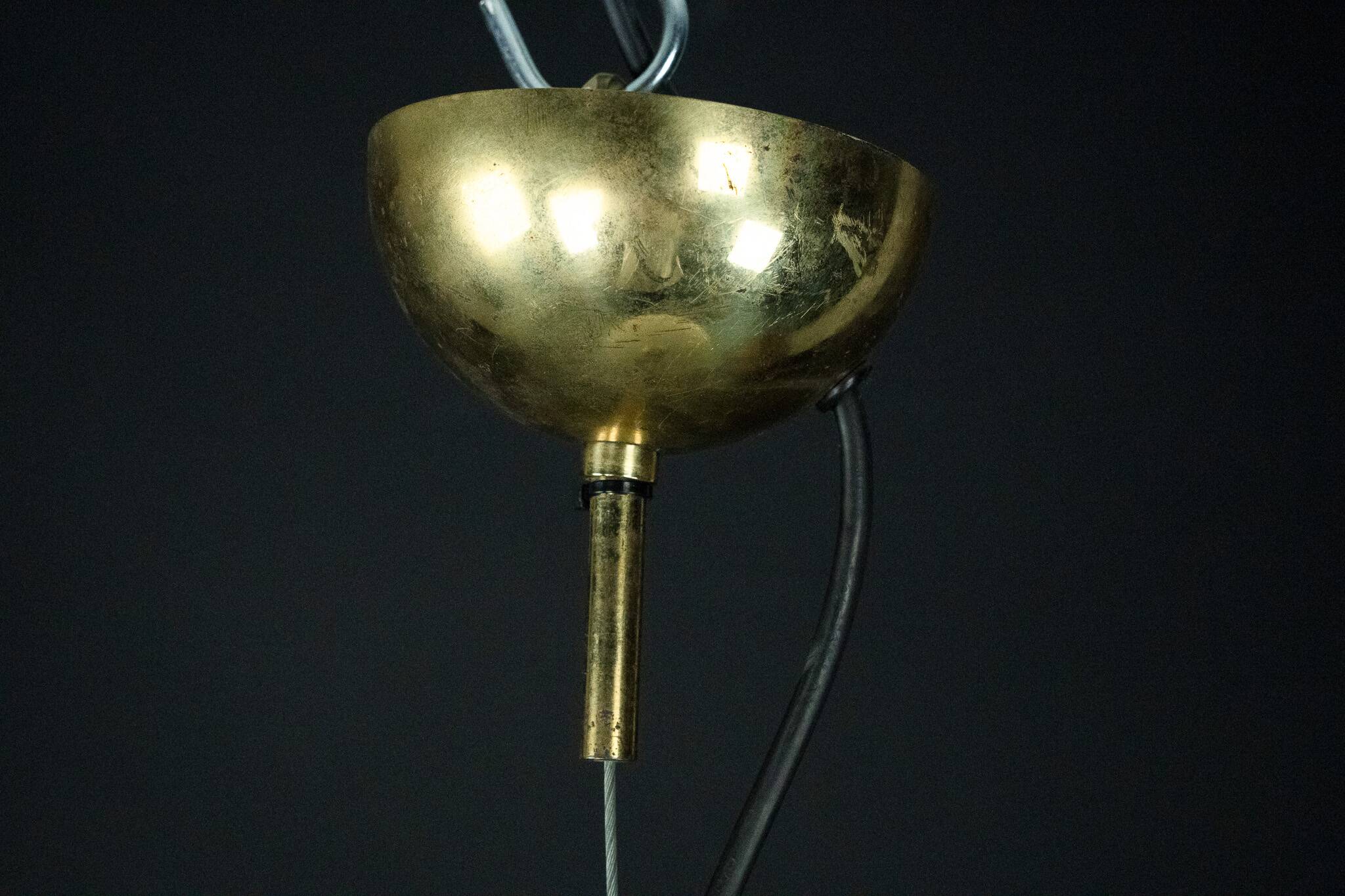 Barbini Murano Glass Pendant Lamp, Early 1980s