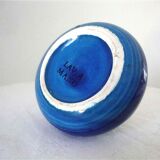 Small vase Aldo Londi Bitossi Rimini blu