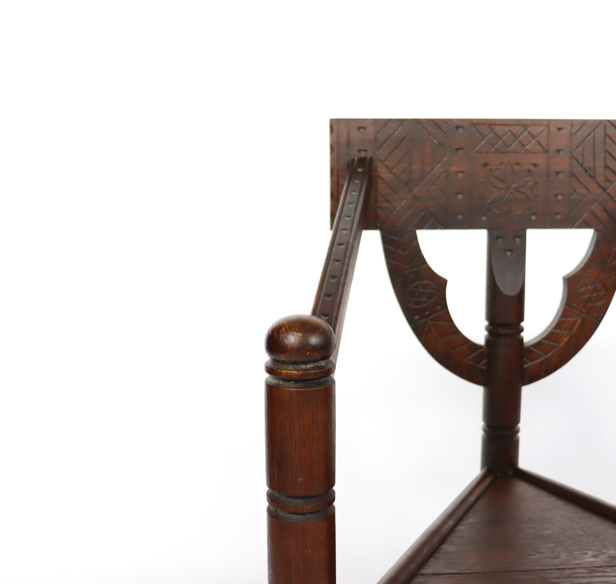 Traditional Swedish chair "Munkstol"