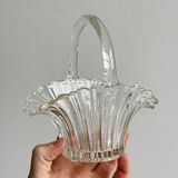 Small glass basket