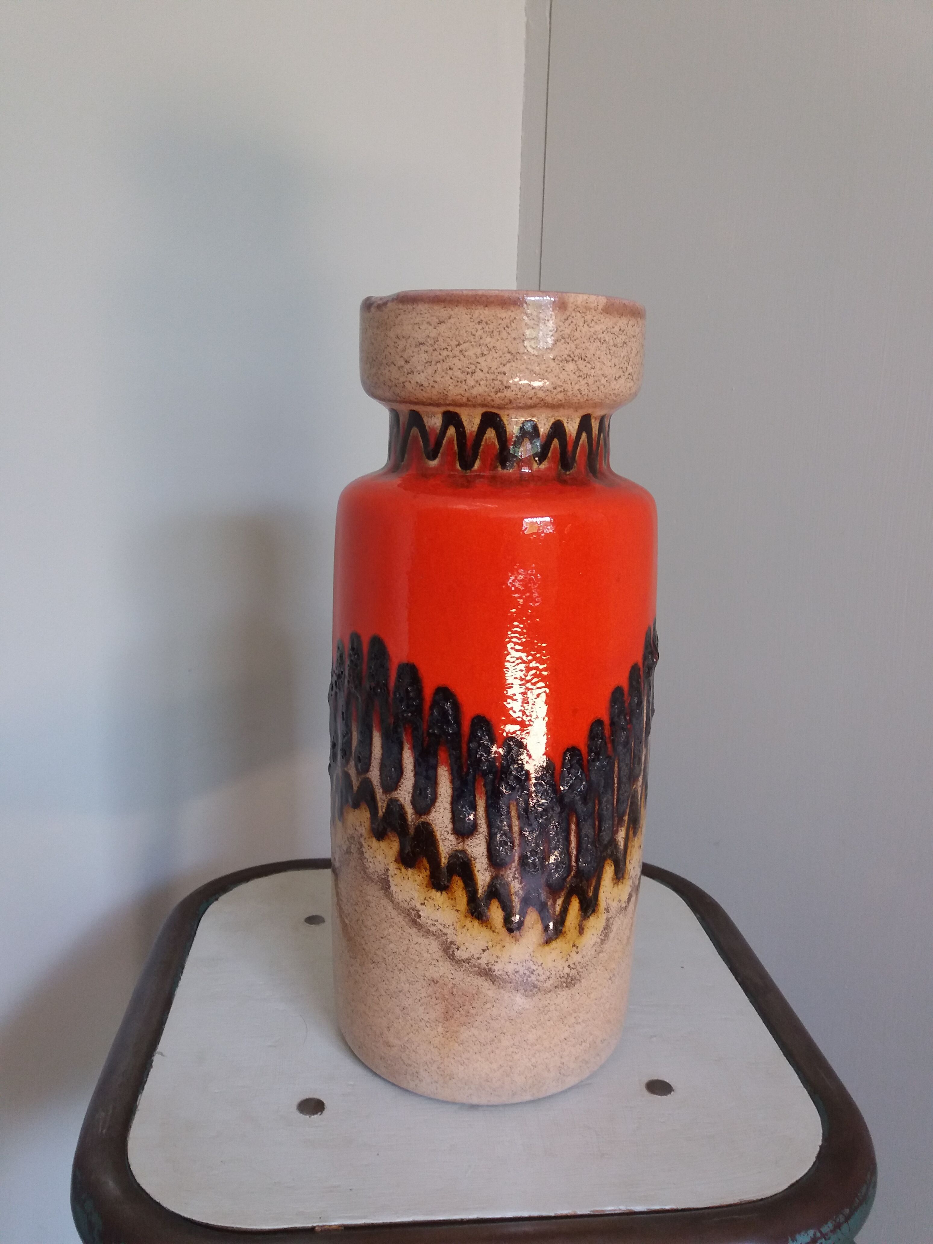 Vase West Germany height 30 cm